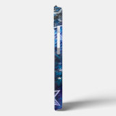 Ruimte-achtergrond met sterren Case-Mate iPhone case (Achterkant / Links)