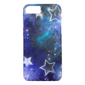 Ruimte-achtergrond met sterren Case-Mate iPhone case (Achterkant)