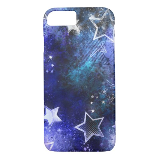 Ruimte-achtergrond met sterren Case-Mate iPhone case (Achterkant)