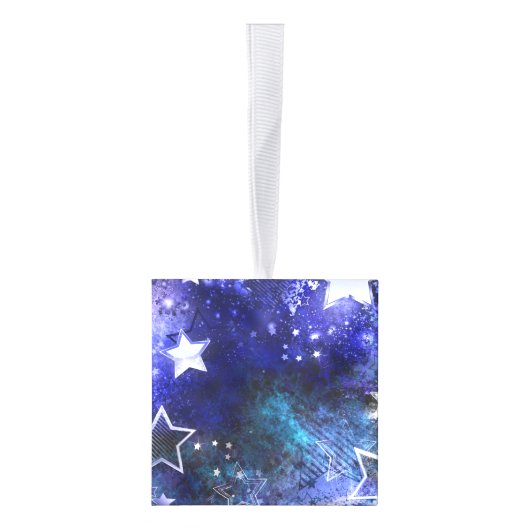 Ruimte-achtergrond met sterren decoratie (Rechts)