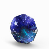 Ruimte-achtergrond met sterren fotoblokken (Rechts)