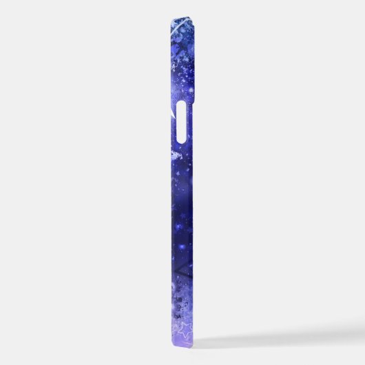 Ruimte-achtergrond met sterren iPhone hoesje (Rechterkant)