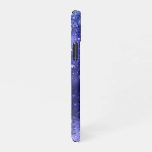 Ruimte-achtergrond met sterren iPhone hoesje (Rechterkant)