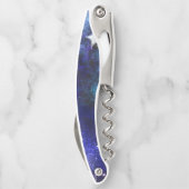 Ruimte-achtergrond met sterren kurkentrekker (Achterkant)