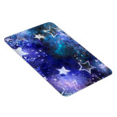 Ruimte-achtergrond met sterren magneet (Rechterzijde)