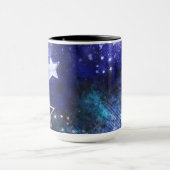 Ruimte-achtergrond met sterren mok (Midden)