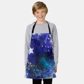 Ruimte-achtergrond met sterren schort (Gedragen)