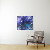 Ruimte-achtergrond met sterren wandkleed (In Situ (horizontaal))