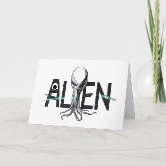 Ruimte Alien Blanco Kaart (Voorkant)