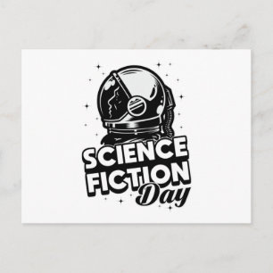 Ruimte Alien Science Fiction Dag Science Sterren C Briefkaart