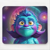 Ruimte Alien & Vriend Muismat (Voorkant)