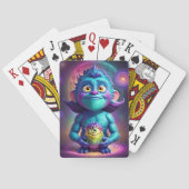 Ruimte Alien & Vriend Pokerkaarten (Achterkant)