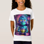 Ruimte Alien & Vriend  T-shirt (Voorkant)