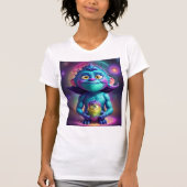 Ruimte Alien & Vriend T-shirt (Voorkant)