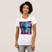 Ruimte Alien & Vriend T-shirt (Voorkant volledig)