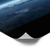 Ruimte-art 1 poster (Hoek)