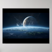 Ruimte-art 1 poster (Voorkant)