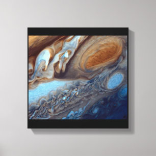 RUIMTE ART #37 Jupiter Sluiten Canvas Afdruk