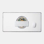 Ruimte Astronaut Kat Kat Vader Cadeau Idee - Ruimt Bureaumat (Keyboard & Muis)