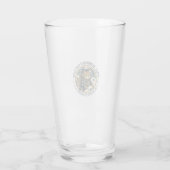 Ruimte Astronaut Kat Kat Vader Cadeau Idee - Ruimt Glas (Achterkant)