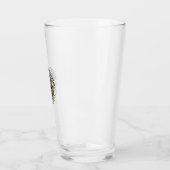 Ruimte Astronaut Kat Kat Vader Cadeau Idee - Ruimt Glas (Links)