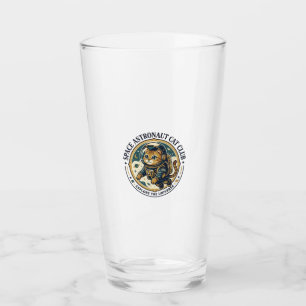 Ruimte Astronaut Kat Kat Vader Cadeau Idee - Ruimt Glas