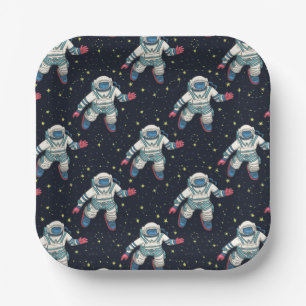Ruimte Astronaut Papieren Bordje