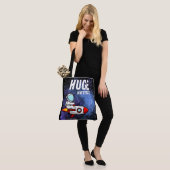 RUIMTE, ASTRONAUT, UFO, RAKETSCHEPEN, UNIVERSUM TOTE BAG (Op model)