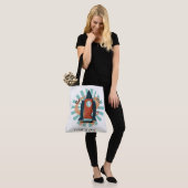 RUIMTE, ASTRONAUT, UFO, RAKETSCHEPEN, UNIVERSUM TOTE BAG (Op model)