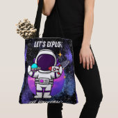 RUIMTE, ASTRONAUT, UFO, RAKETSCHEPEN, UNIVERSUM TOTE BAG (Dichtbij)