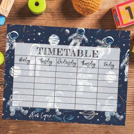 Ruimte Astronauten Sterren & Planeten Kinderen die