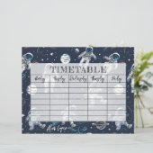 Ruimte Astronauten Sterren & Planeten Kinderen die (Staand voorkant)