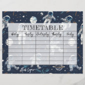 Ruimte Astronauten Sterren & Planeten Kinderen die (Voorkant)