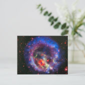 Ruimte, astronomie, supernova, sterrenstelsel, NAS Briefkaart (Staand voorkant)