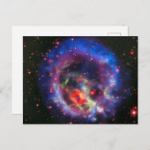 Ruimte, astronomie, supernova, sterrenstelsel, NAS Briefkaart (Voorkant / Achterkant)