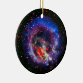 Ruimte, astronomie, supernova, sterrenstelsel, NAS Keramisch Ornament (Rechts)