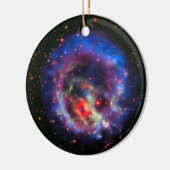 Ruimte, astronomie, supernova, sterrenstelsel, NAS Keramisch Ornament (Links)