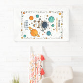 Ruimte Avontuur 1e Verjaardag | Buitenruimte Spandoek (Insitu)