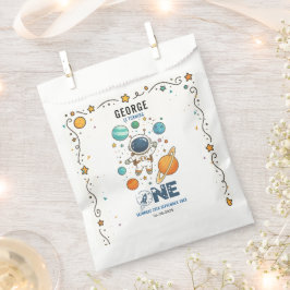 Ruimte Avontuur 1e Verjaardag | Outer Space Feest Bedankzakje
