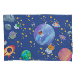 Ruimte Avontuur Astronauten Kussensloop