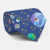 Ruimte Avontuur Astronauten Stropdas (Opgerold)