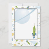 Ruimte-Baby-kaart 2 Kaart (Achterkant)