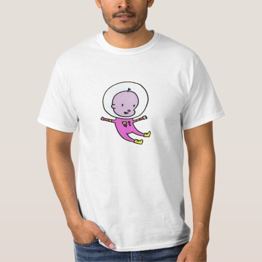 RUIMTE BABY T-SHIRT (Voorkant)