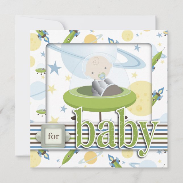 Ruimte-Baby vierkant B (Voorkant)