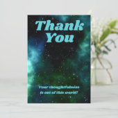 Ruimte bedankt (Staand voorkant)