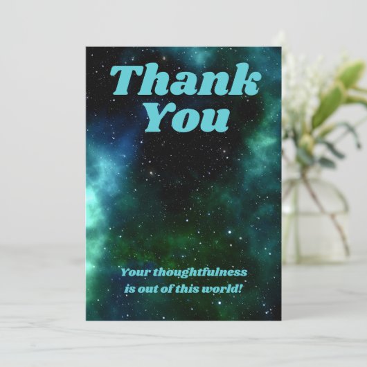 Ruimte bedankt (Staand voorkant)