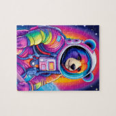 Ruimte Beer Puzzel Legpuzzel (Horizontaal)