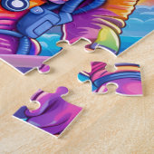 Ruimte Beer Puzzel Legpuzzel (Zijkant)