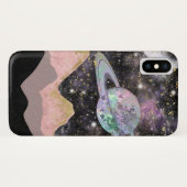 Ruimte Bergen Gouden Sterrenhemel Sterrenstelsel P Case-Mate iPhone Case (Achterkant (horizontaal))