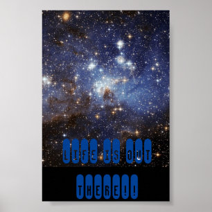 Ruimte bij het poster van de uiteindelijke grens